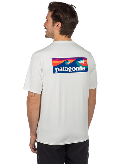 Patagonia Cap Cool Daily Graphic Lycra valkoinen