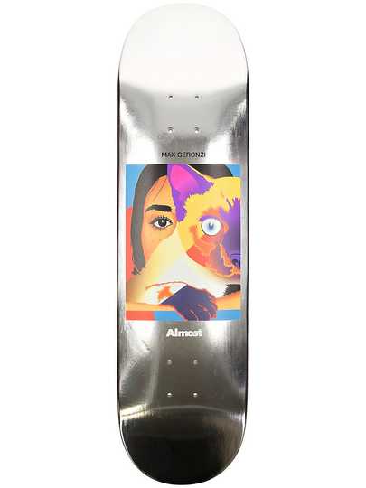 Almost Max Life Stills Impact Light 8.25" Skateboard Deck kuviotu