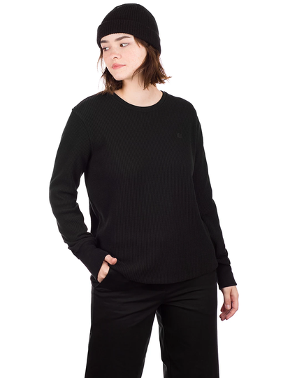 Kazane Brenda Long Sleeve T-Shirt musta