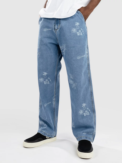 Carhartt WIP Stamp Farkut sininen