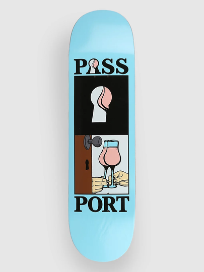Pass Port What U Think U Saw Skin Contact 8.38" Skeittilaudan dekki kuviotu
