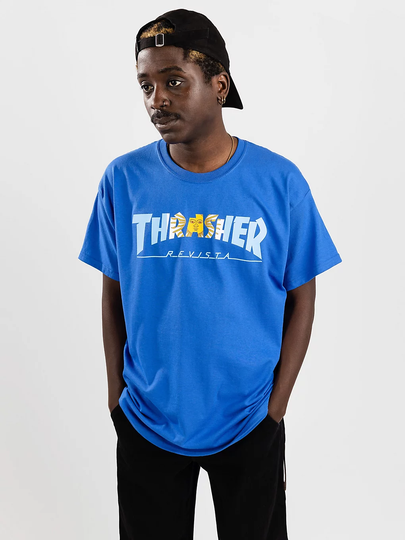 Thrasher Argentina T-Shirt sininen