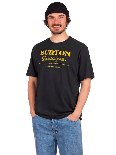 Burton Durable Goods T-Shirt musta