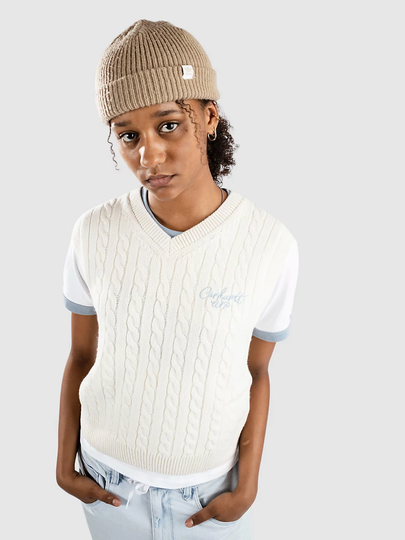 Carhartt WIP Signature Vest Neule valkoinen