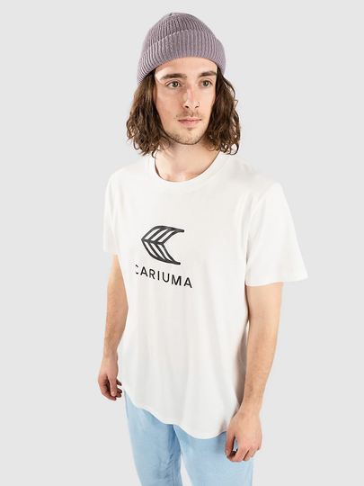 Cariuma Logo T-paita valkoinen
