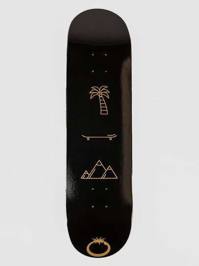 Blue Tomato All You Need Gold 8.25" Skateboard Deck musta