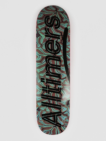 Alltimers Brain Estate 8.25" Skateboard Deck kuviotu