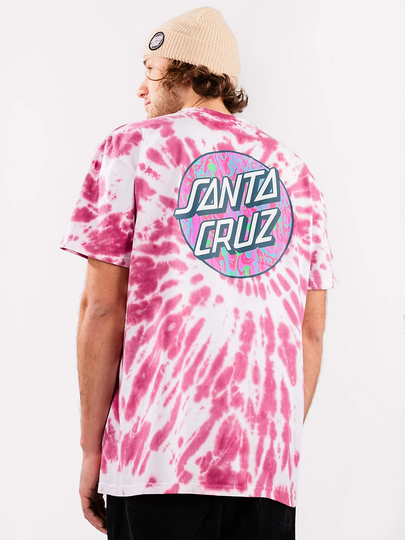 Santa Cruz BT OG Classic Spill Dot T-Shirt punainen
