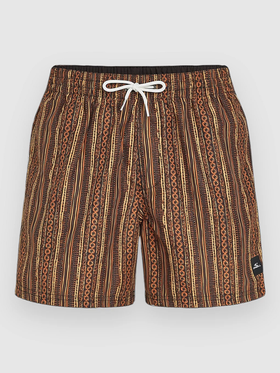 O'Neill Cali Print 15'' Surffishortsit oranssi