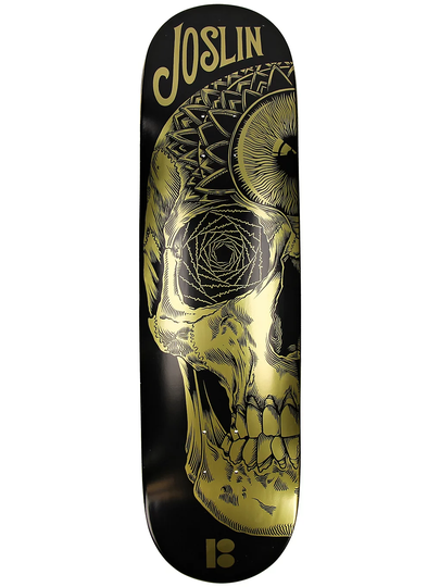 Plan B Palehorse Skull Joslin 8.375" Skateboard Deck kuviotu