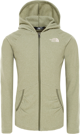 The North Face Mezzaluna Full-Zip Huppari Lapsi, Four Leaf Clover Stripe XS
