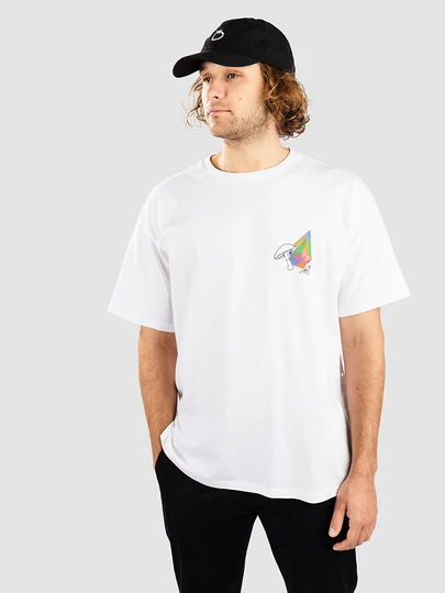 Volcom Fa C.Abbott x French Loose Fit 2 T-Shirt valkoinen
