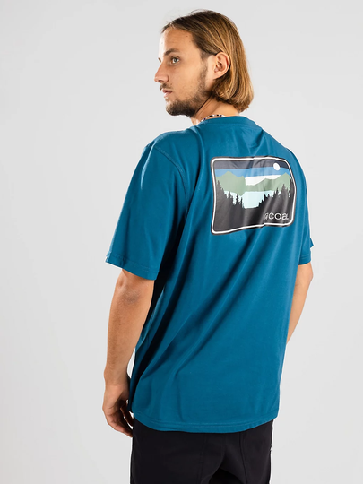 Coal Klamath T-Shirt sininen