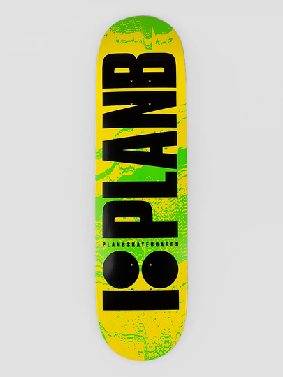 Plan B Team Original 8.25" Skateboard Deck vihreä