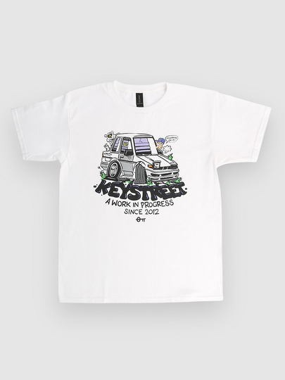 Key Street X FRKO WIP Kids T-Paita valkoinen