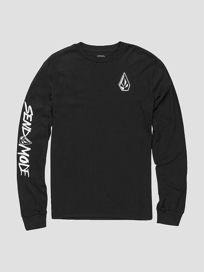 Volcom Send Mode Tech Longsleeve T-Shirt musta