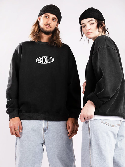 Blue Tomato Crewneck Sweater musta