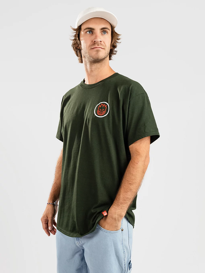 Spitfire Classic Swirl Fade T-Shirt vihreä