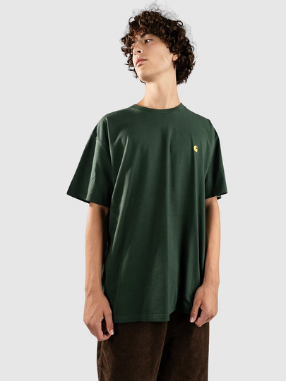 Carhartt WIP Chase T-paita vihreä