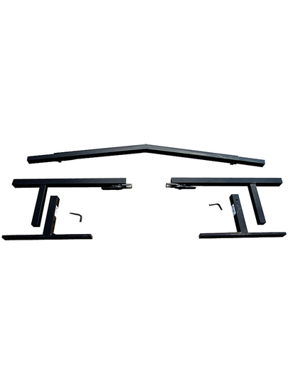 Flat Spot Rail To Go + Up N Down Extension Skate Obstacle musta