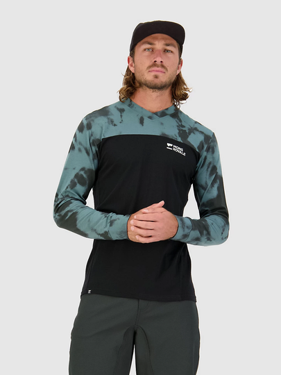 Mons Royale Merino Redwood Enduro VLS Long Sleeve T-Shirt kuviotu