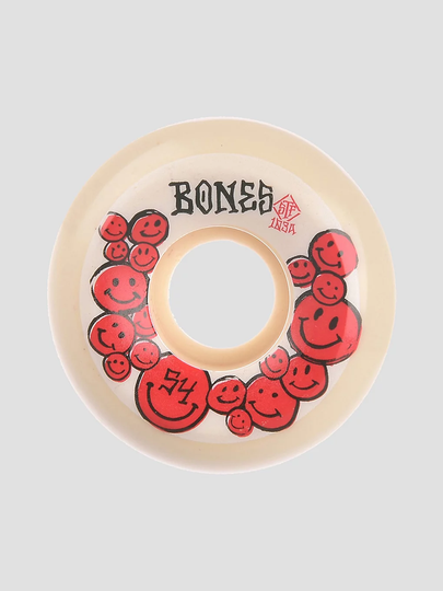 Bones Wheels STF Happiness 103A V5 Sidecut 51mm Wheels valkoinen