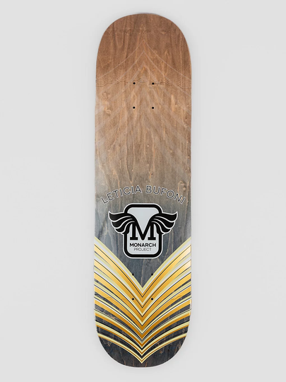 Monarch Project Leticia Horus Gradient R7 8.5 Skateboard Deck ruskea