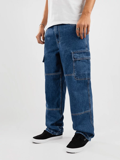 Empyre Sk8 Denim Cargo Farkut sininen