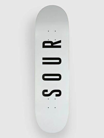 Sour Solution Sour Army - White 8.25" Skeittilaudan dekki kuviotu