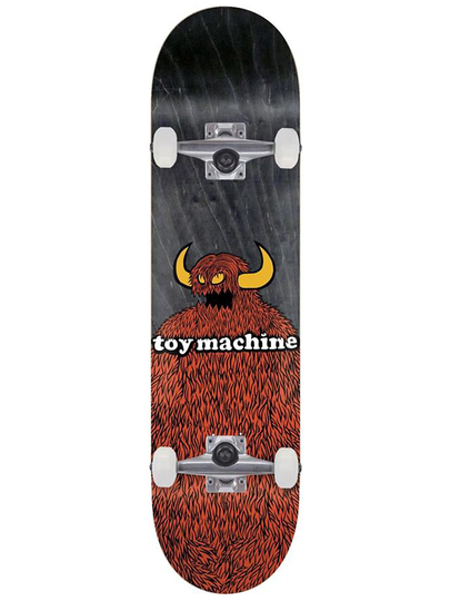 Toy Machine Furry Monster 8.25" Complete ruskea