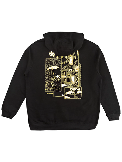 Empyre Midnight Stroll Hoodie musta