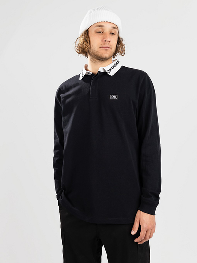 Lurking Class Thorn Rugby Long Sleeve T-Shirt musta