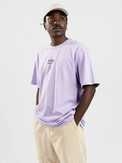 Afends Wahzoo Recycled Retro Fit T-Shirt violet