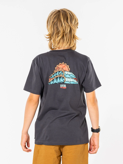 Rip Curl Origins Lineup T-Shirt musta
