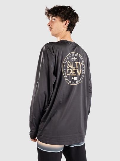 Salty Crew Legendary Sun Longsleeve Lycra harmaa