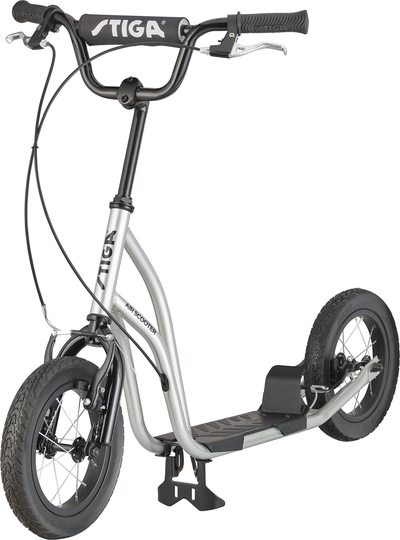 STIGA Air Scooter Potkulauta, Hopea/Musta