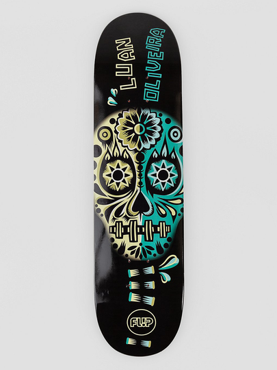 Flip Luan Blacklight 8.13" Skateboard Deck musta