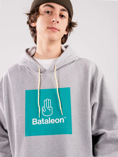 Bataleon Box Logo Hoodie harmaa