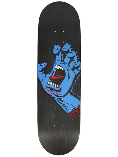 Santa Cruz Screaming Hand 8.6" Skateboard Deck ruskea
