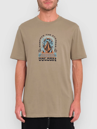 Volcom Scared Stone T-paita ruskea