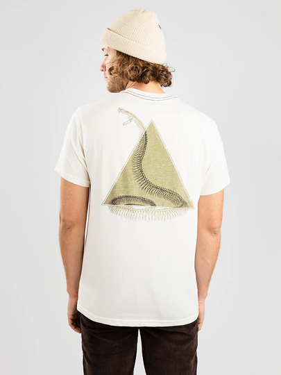 RVCA Shape Of Snakes T-Shirt valkoinen