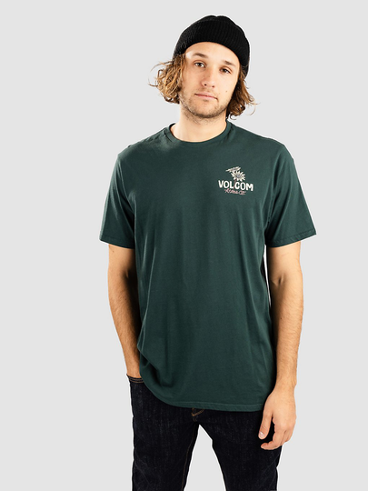 Volcom Psychedaisy T-Shirt vihreä