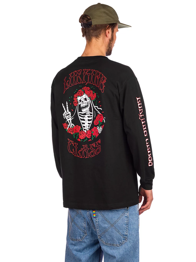 Lurking Class Bert Longsleeve T-Shirt musta