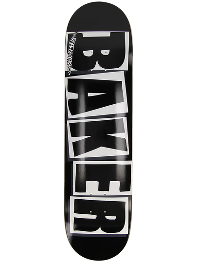 Baker Brand Logo 8.0" Skateboard Deck musta