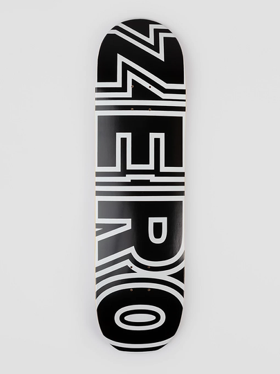 Zero Bold Black 8.5" Skeittilaudan dekki kuviotu