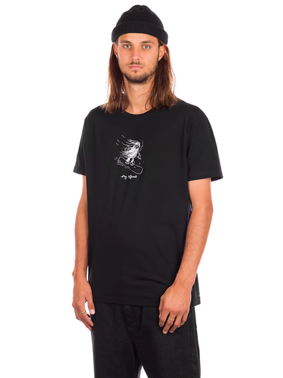 Iriedaily Snow Dude T-Shirt musta