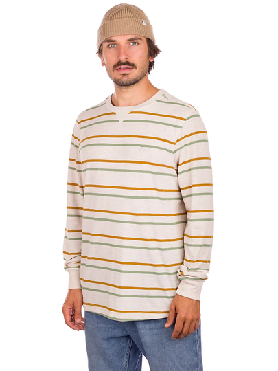 Kazane Emil Long Sleeve T-Shirt ruskea