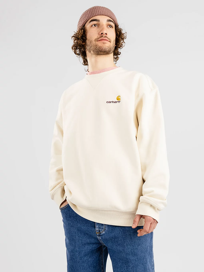 Carhartt WIP American Script Neulepaita ruskea
