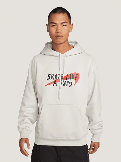 Nike SB Skate Like a Girl 1 Hoodie valkoinen