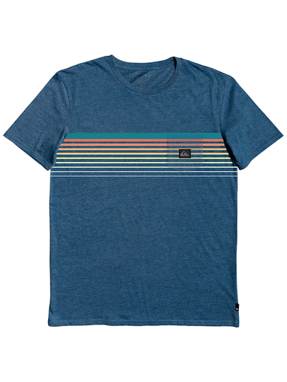 Quiksilver Slab Pocket T-Shirt sininen